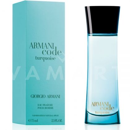 Armani Code Turquoise Eau de Toilette 75ml мъжки без опаковка