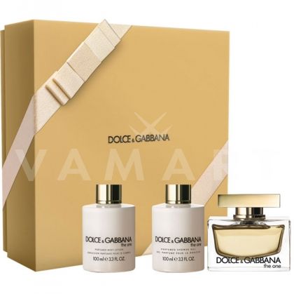 Dolce & Gabbana The One Eau de Parfum 75ml + Body Lotion 100ml + Shower Gel 100ml  дамски комплект