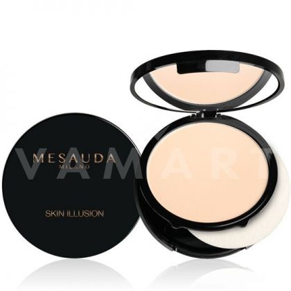 Mesauda Milano Skin Illusion Compact Cream Foundation 04 Light Beige