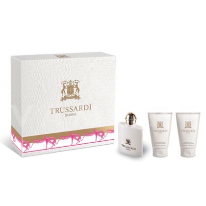 Trussardi Donna Trussardi Eau de Parfum 30ml + Shower Gel 30ml + Body Milk 30ml дамски комплект
