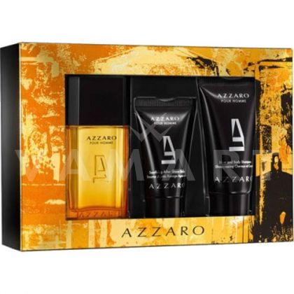 Azzaro pour Homme Eau de Toilette 30ml + After Shave Balm 30ml + Shower Gel 50ml мъжки комплект