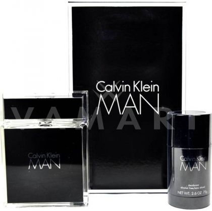 Calvin Klein Man Eau De Toilette 100ml + Deodorant Stick 75ml мъжки комплект