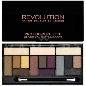 Makeup Revolution London Pro Looks Big Love Palette Палитра сенки 15 цвята