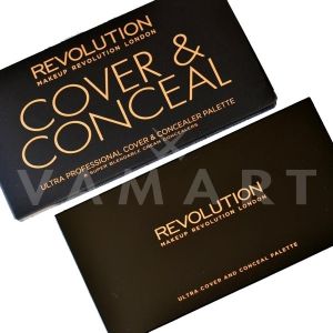 Makeup Revolution London Cover & Conceal Palette Light Палитра коректори 8 цвята