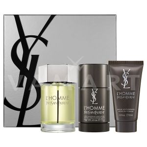 Yves Saint Laurent L'Homme Eau de Toilette 100ml + Deodorant Stick 75ml + Shower Gel 50ml мъжки комплект