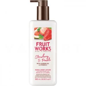 Grace Cole Fruit Works Strawberry & Pomelo Hand & Body Lotion 500ml Лосион за тяло и ръце