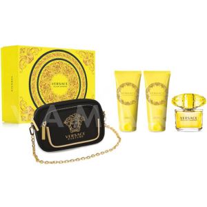 Versace Yellow Diamond Eau de Toilette 90ml + Body Lotion 100ml + Shower Gel 100ml + Чанта дамски комплект