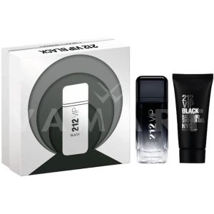 Carolina Herrera 212 VIP Black Eau de Parfum 100ml + Shower gel 100ml мъжки комплект