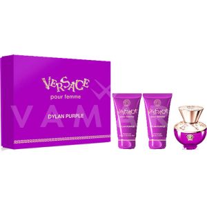 Versace Dylan Purple Pour Femme Eau De Parfum 50ml + Body Lotion 50ml + Bath & Shower Gel 50ml Дамски комплект 