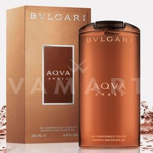 Bvlgari AQVA Amara Shampoo & Shower Gel 200ml мъжки